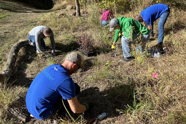 Habitat Stewards at Newlin Grist Mill