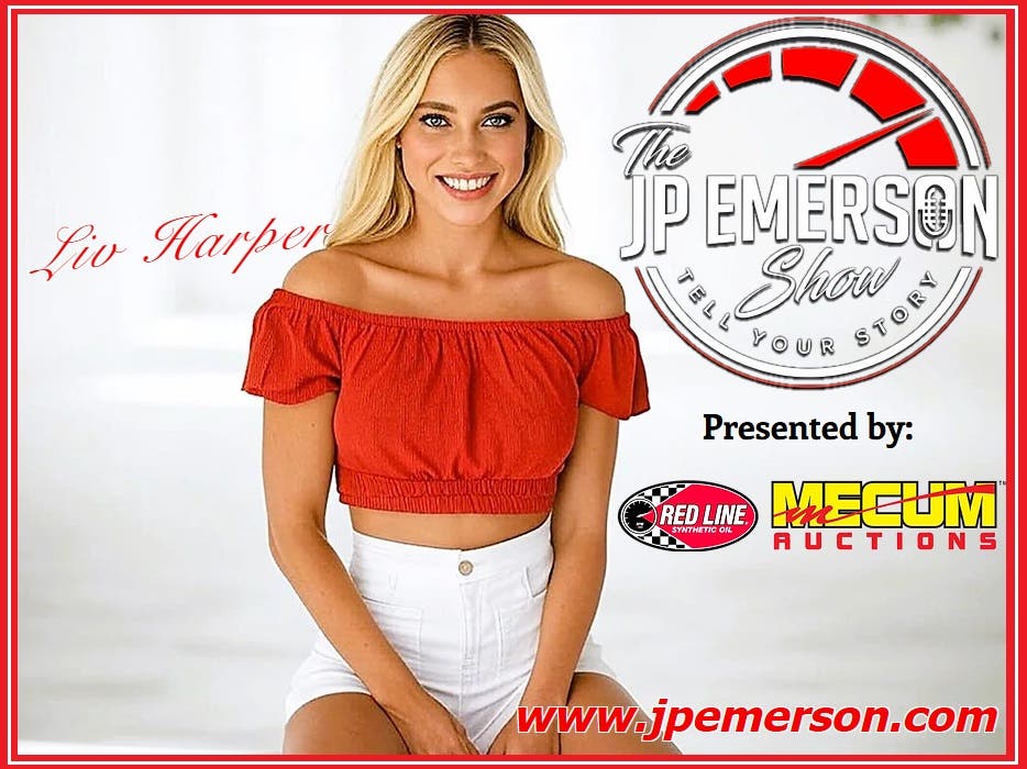Liv Harper, Public Relations, Marketing, and Distribution Specialist for The JP Emerson Show, shines in her role, bringing inspiration and inclusivity to the world of horsepower.