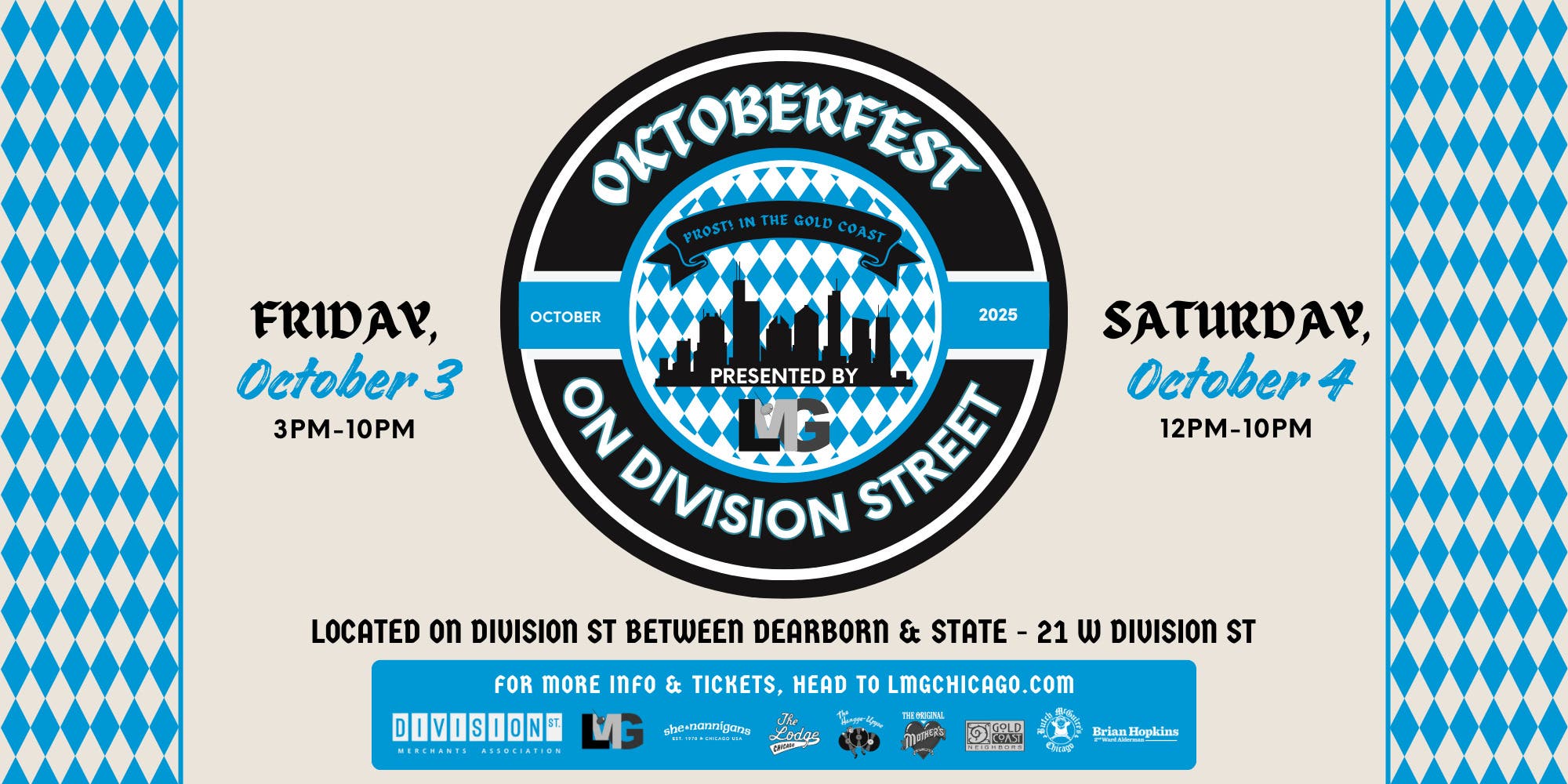 Oktoberfest on Division Street Festival: Prost in the Gold Coast