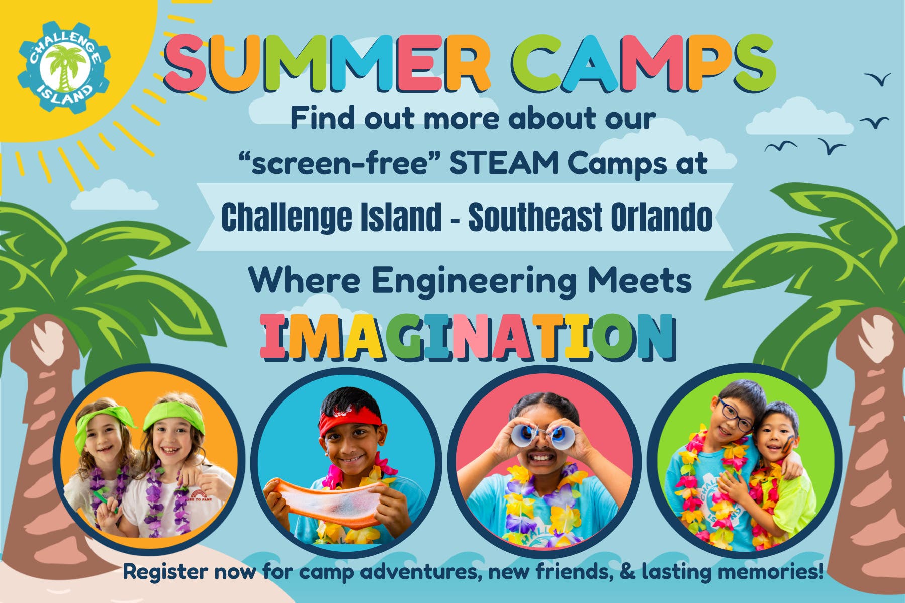 ZERO Screens, Hands-On Learning & Fun at our Epic Summer Camps!