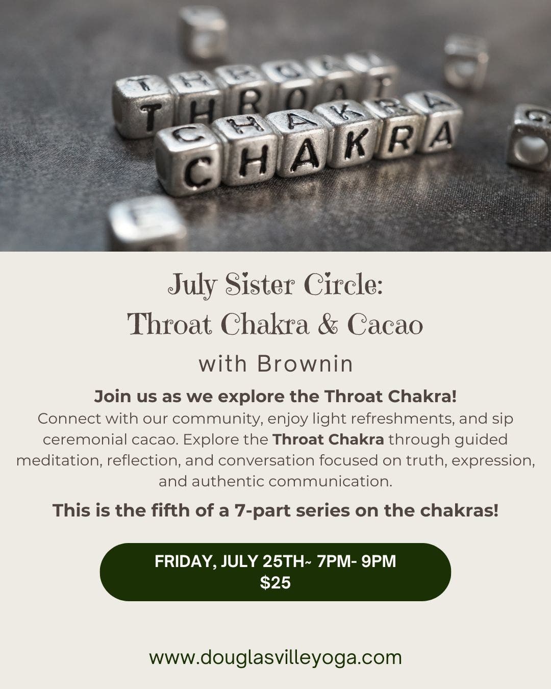 July Sister Circle
