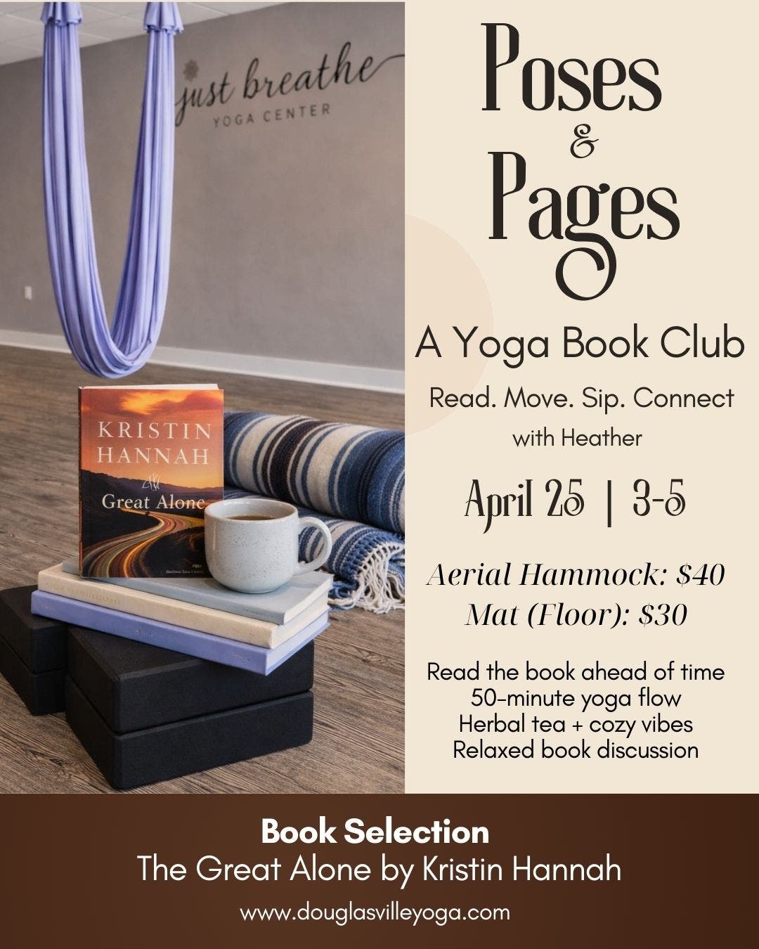 Poses & Pages: A Yoga Book Club