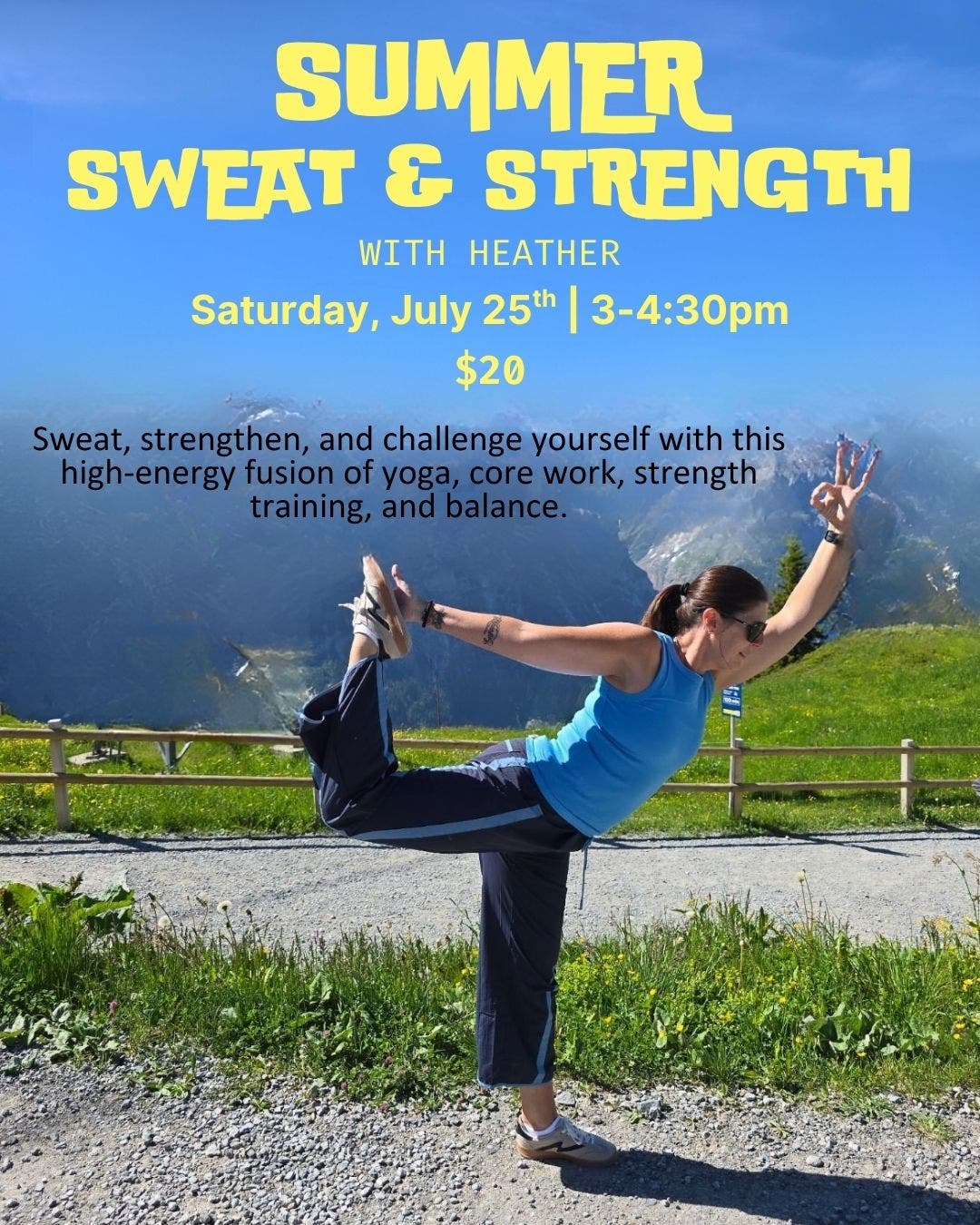 Summer Sweat & Strength Yoga