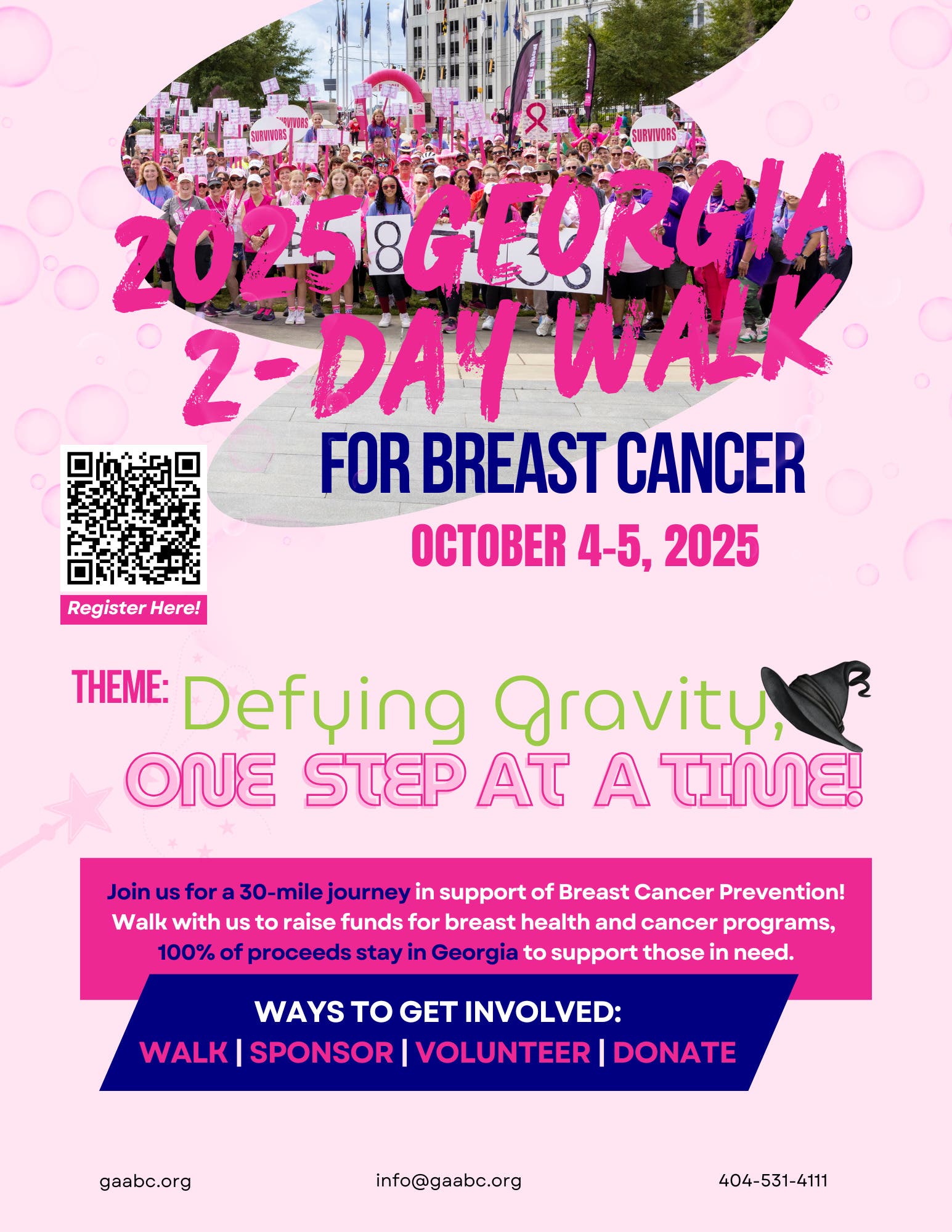 Georgia 2 Day Walk for Breast Cancer