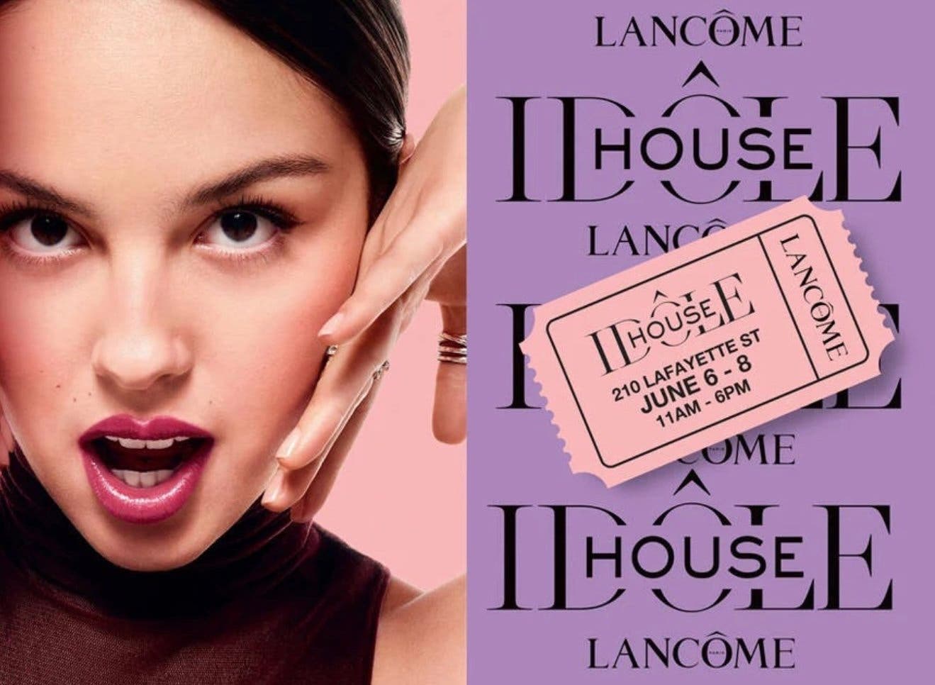 Beauty and Music Combine in a Powerful Pop-Up Experience By Lancôme