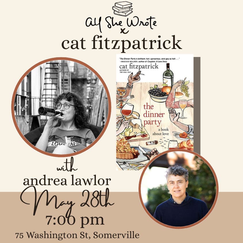 All She Wrote Books Presents: THE DINNER PARTY Book Launch