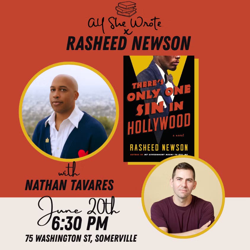 All She Wrote Books Presents: Author Rasheed Newson