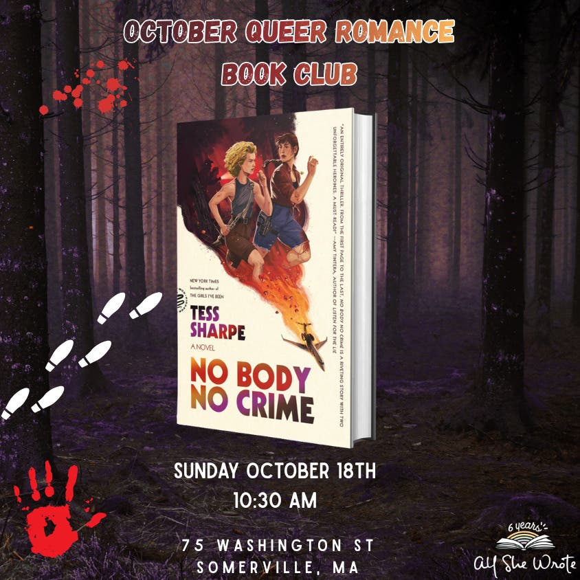 All She Wrote Books Presents: October Queer Romance Book Club