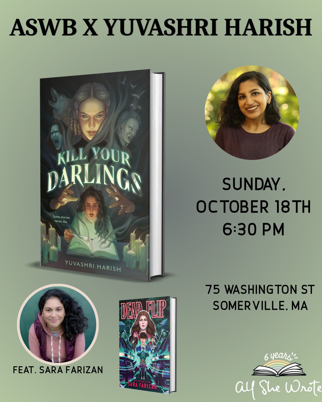 All She Wrote Books Presents: Yuvashri Harish