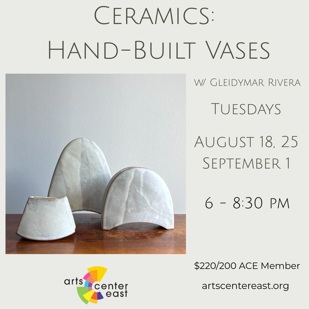 Ceramics: Hand-Built Vases