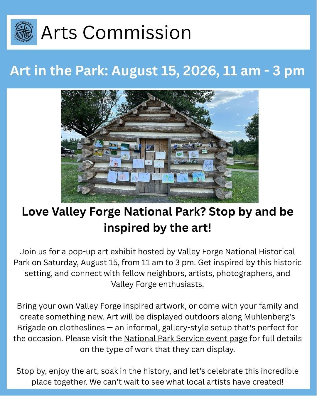 Pop Up Art Exhibit