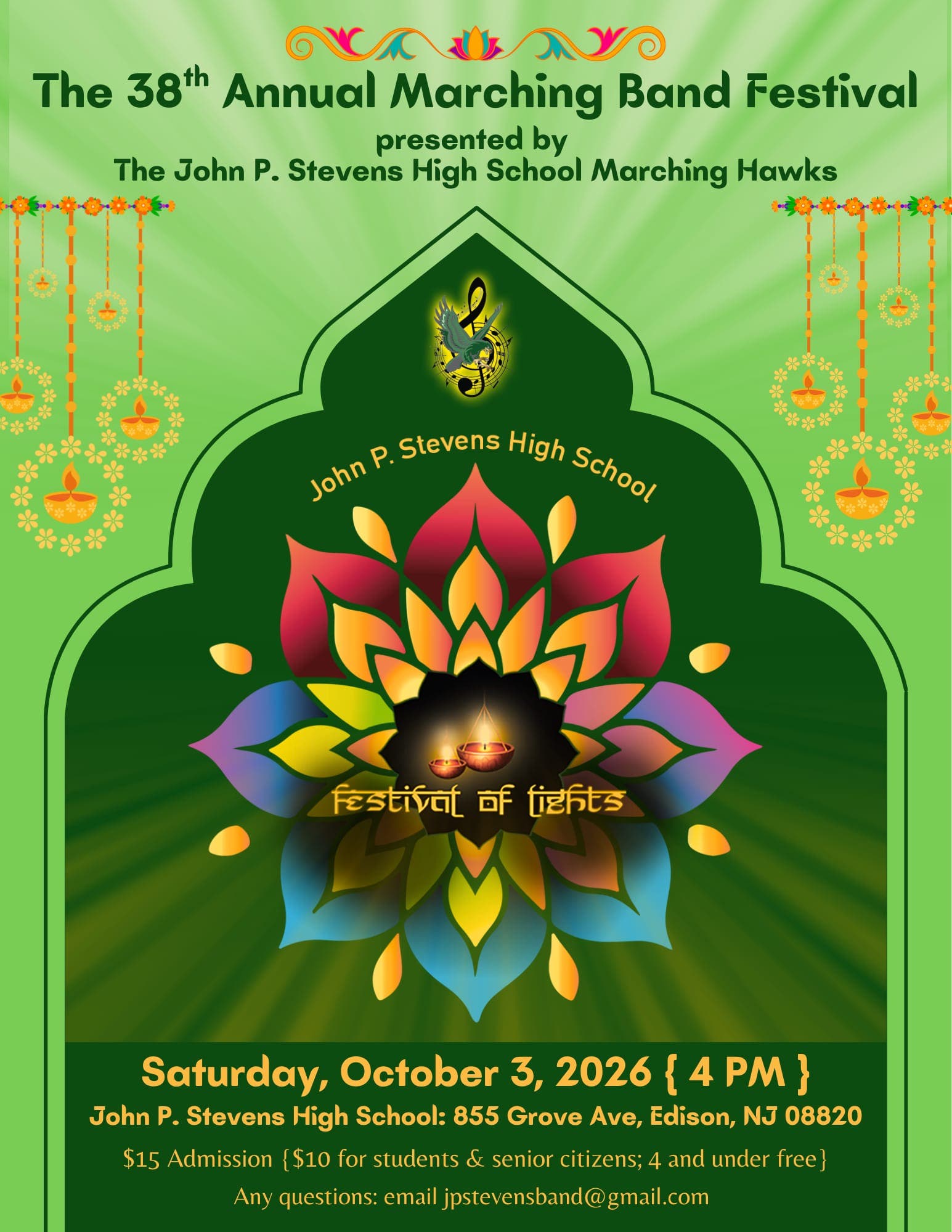 The 38th Annual Marching Band Festival