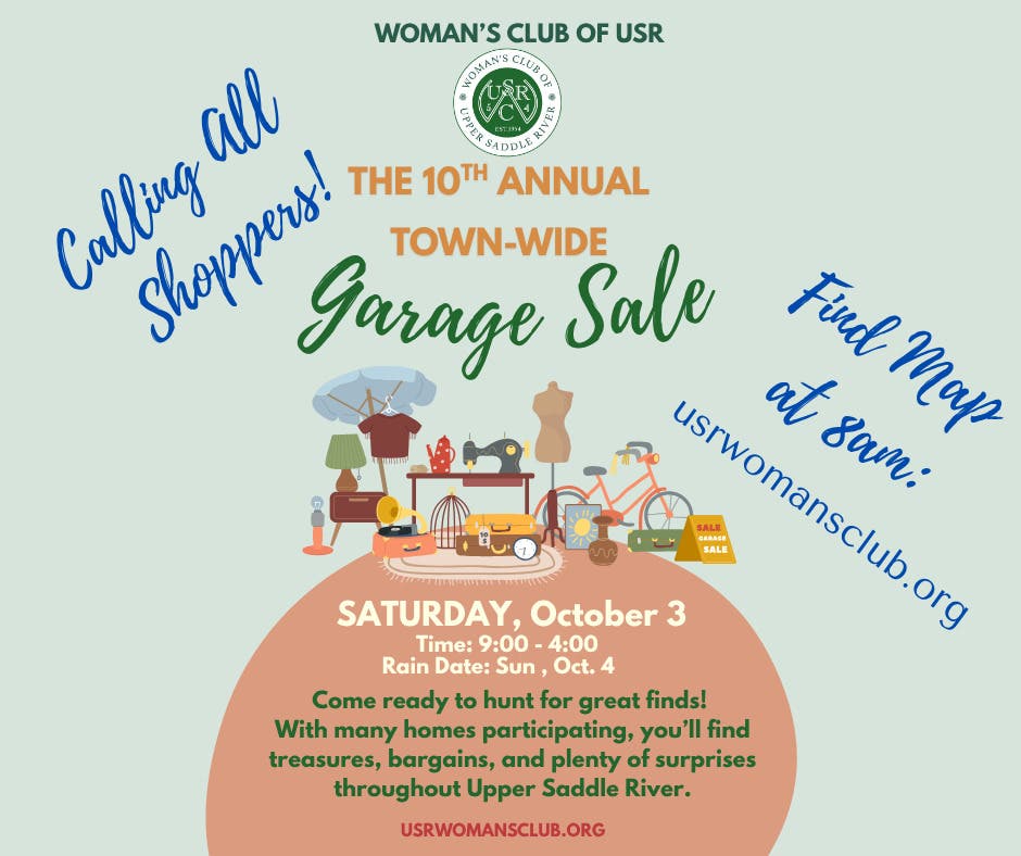 The 10th Annual Town-Wide Garage Sale