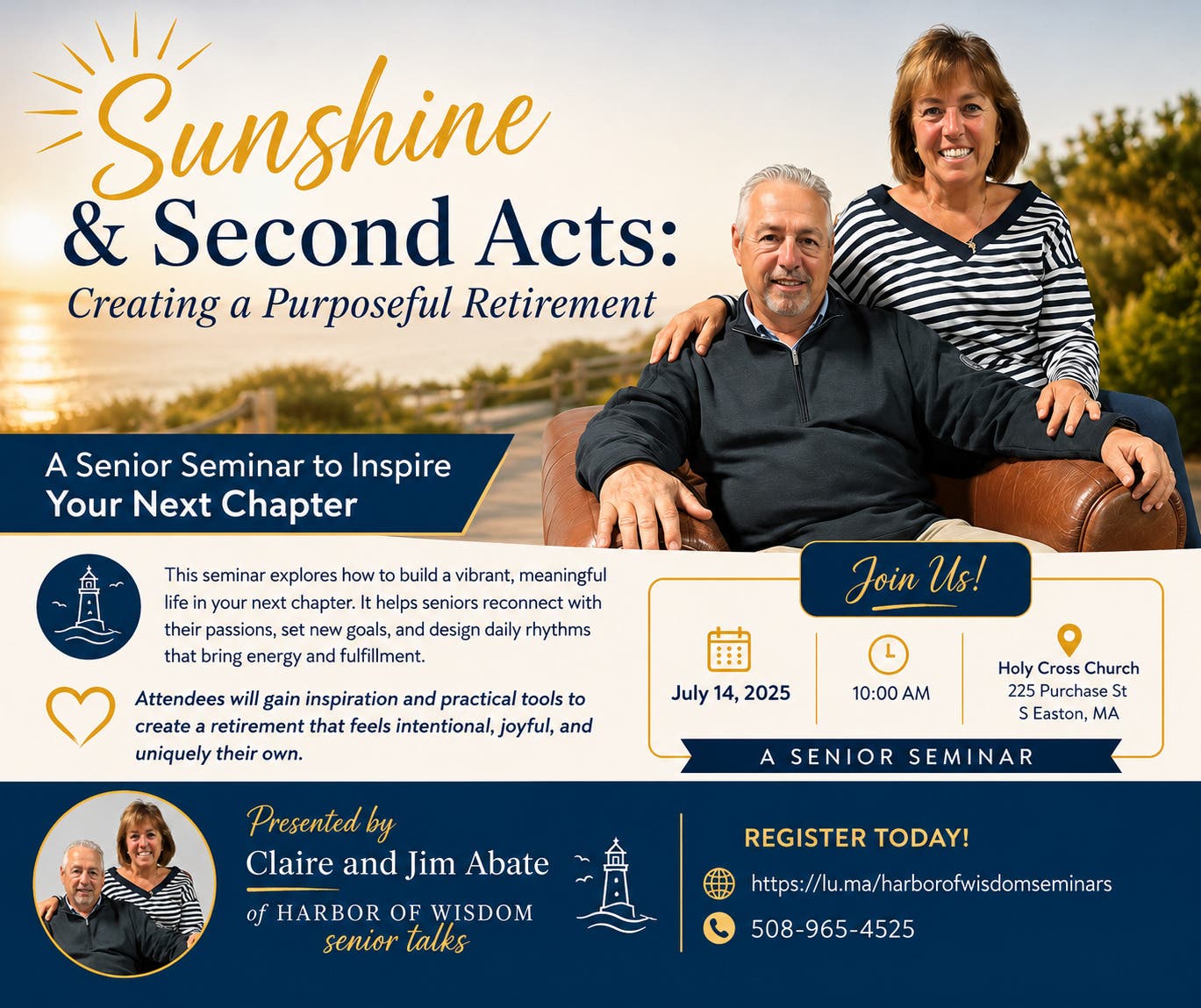 Sunshine & Second Acts: Creating a Purposeful Retirement