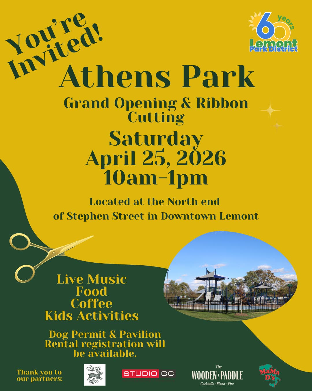 Athens Park Grand Opening & Ribbon Cutting