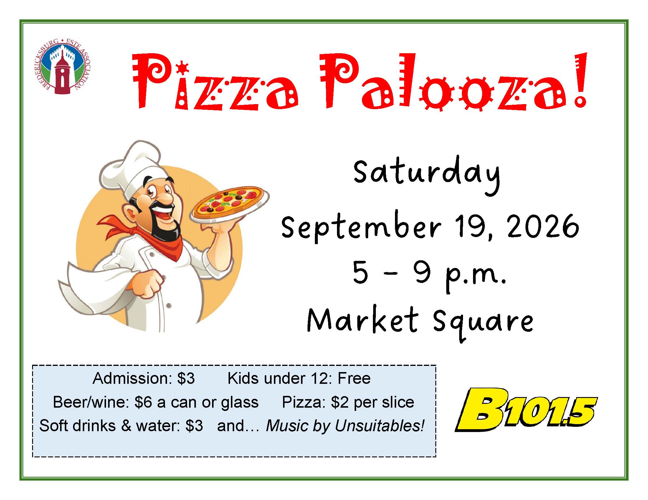 Pizza Palooza 2026