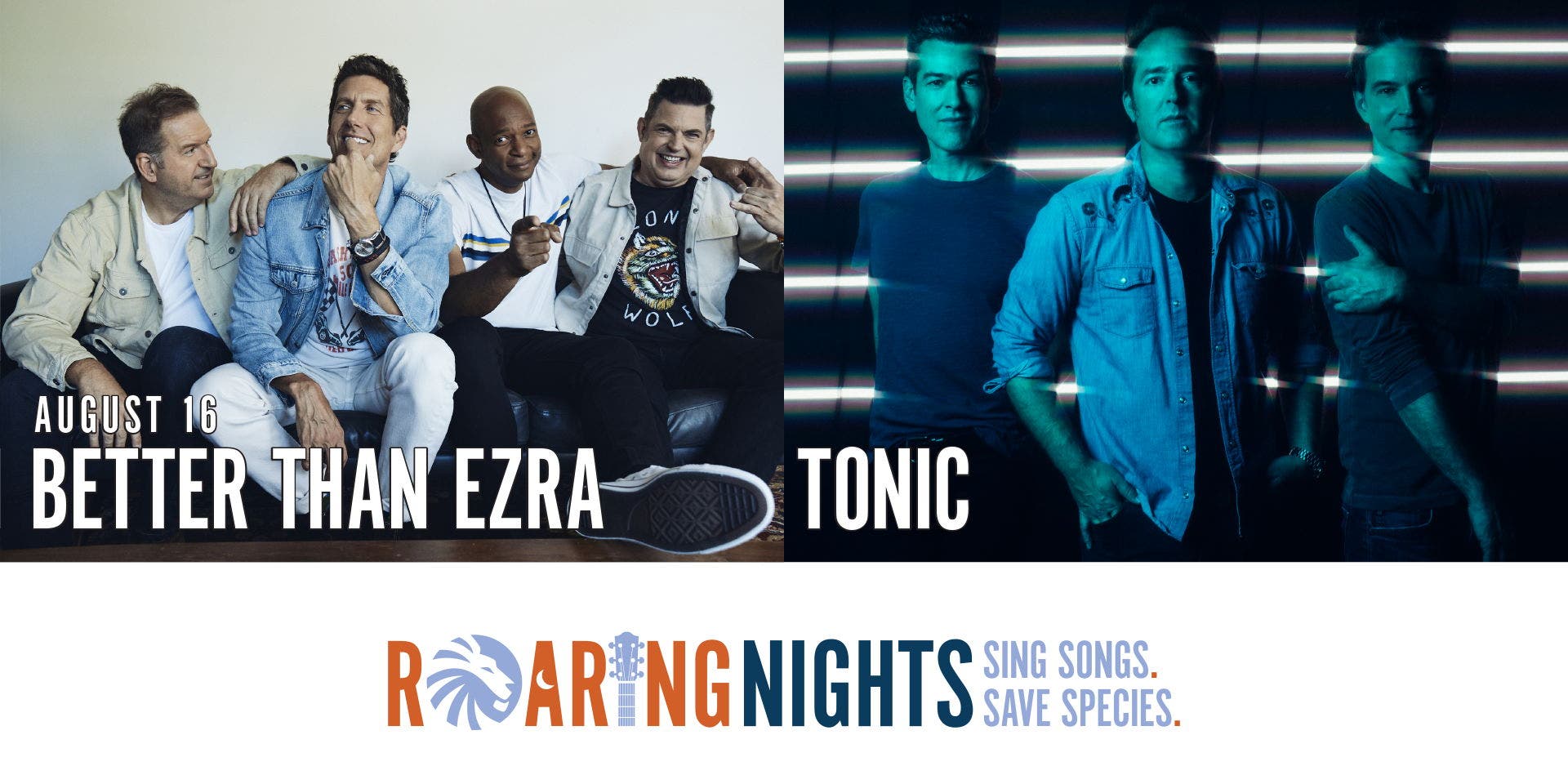 Better Than Ezra & Tonic Performing at Brookfield Zoo Chicago