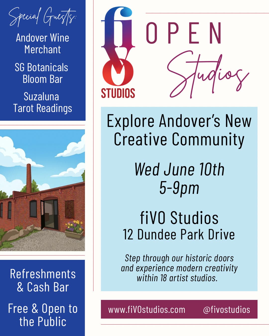 fiVO Studios Open Studios