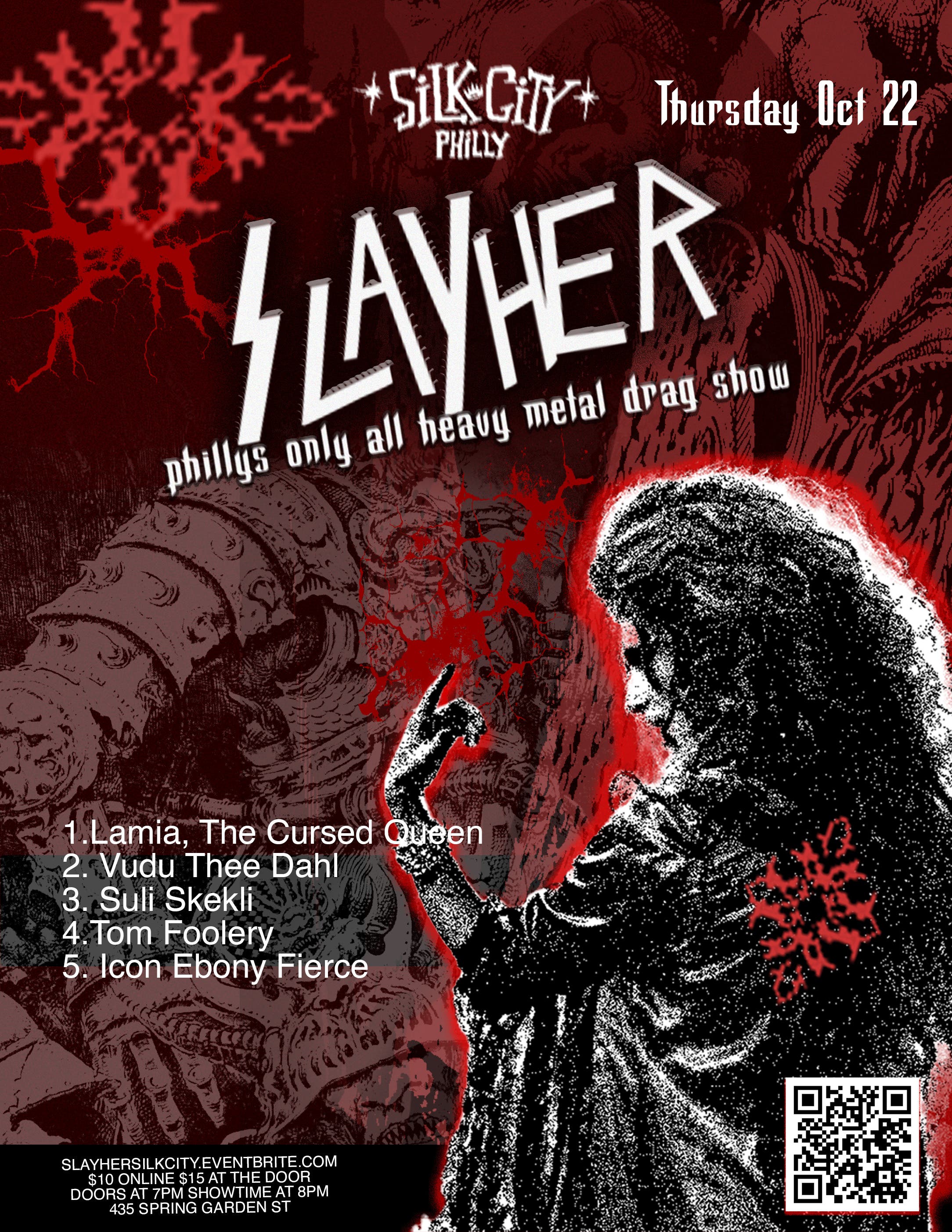 SLAYHER: Philly's Only All Heavy Metal Drag Show