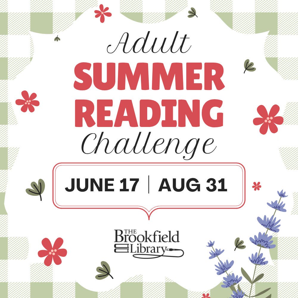 The Brookfield Library's Adult Summer Reading Challenge