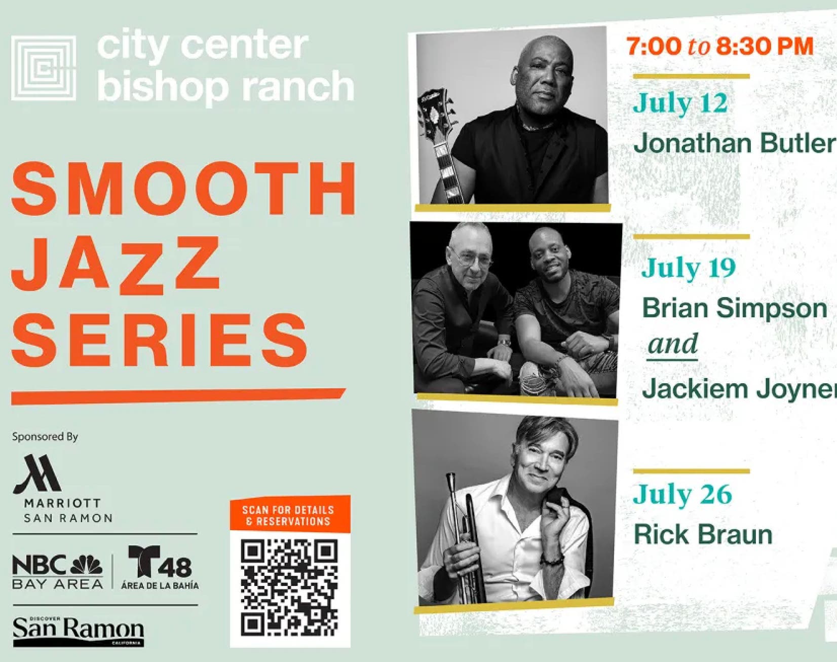 Smooth Jazz Series at City Center Bishop Ranch: Jonathan Butler