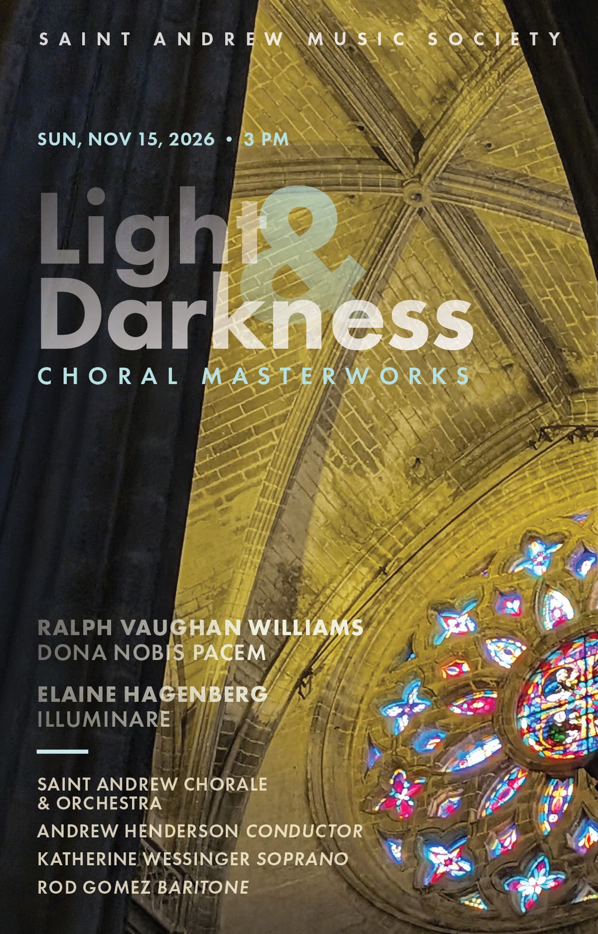 Choral Masterworks: Light & Darkness