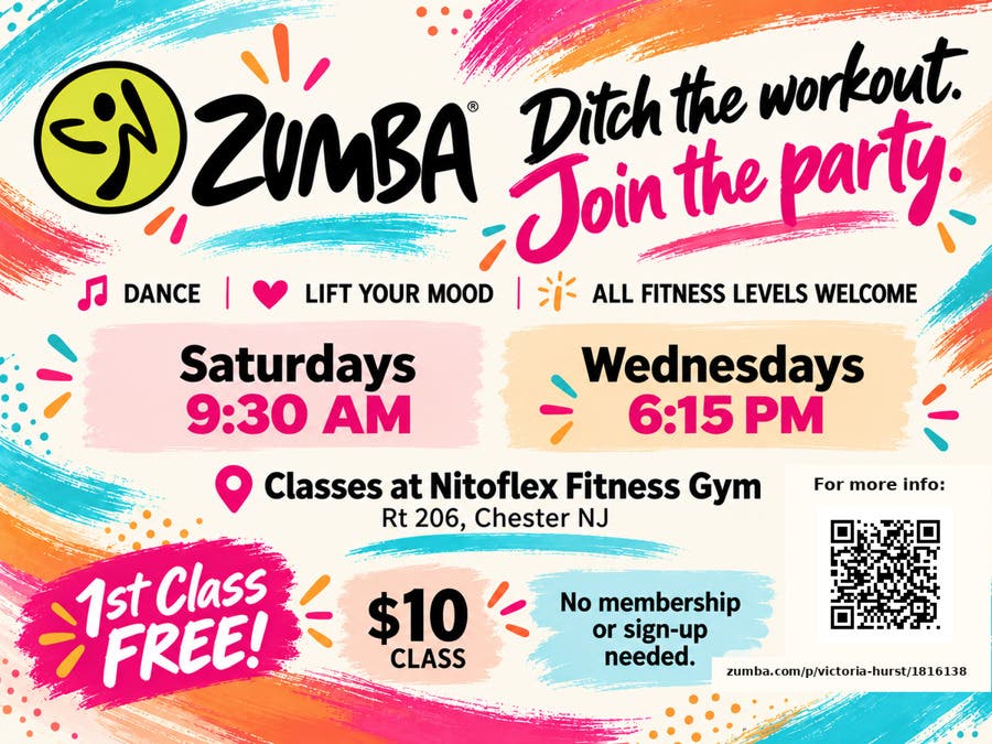 Zumba classes in Chester