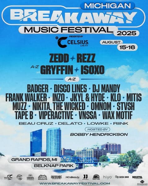 Breakaway Michigan 2025 - Discount Code RAVEFAM