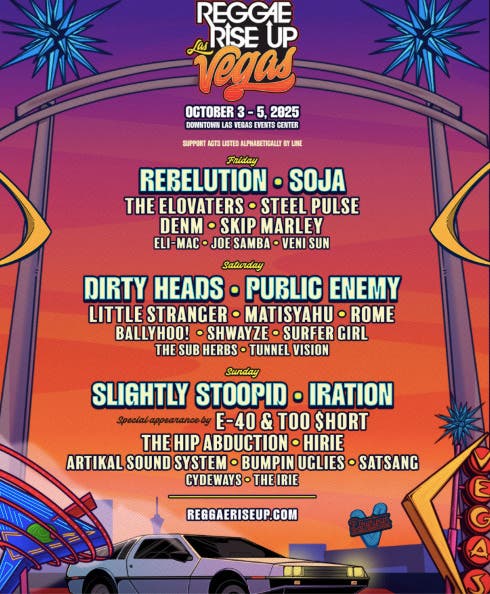 Reggae Rise Up Vegas 2025 - Promo Code BOOTS