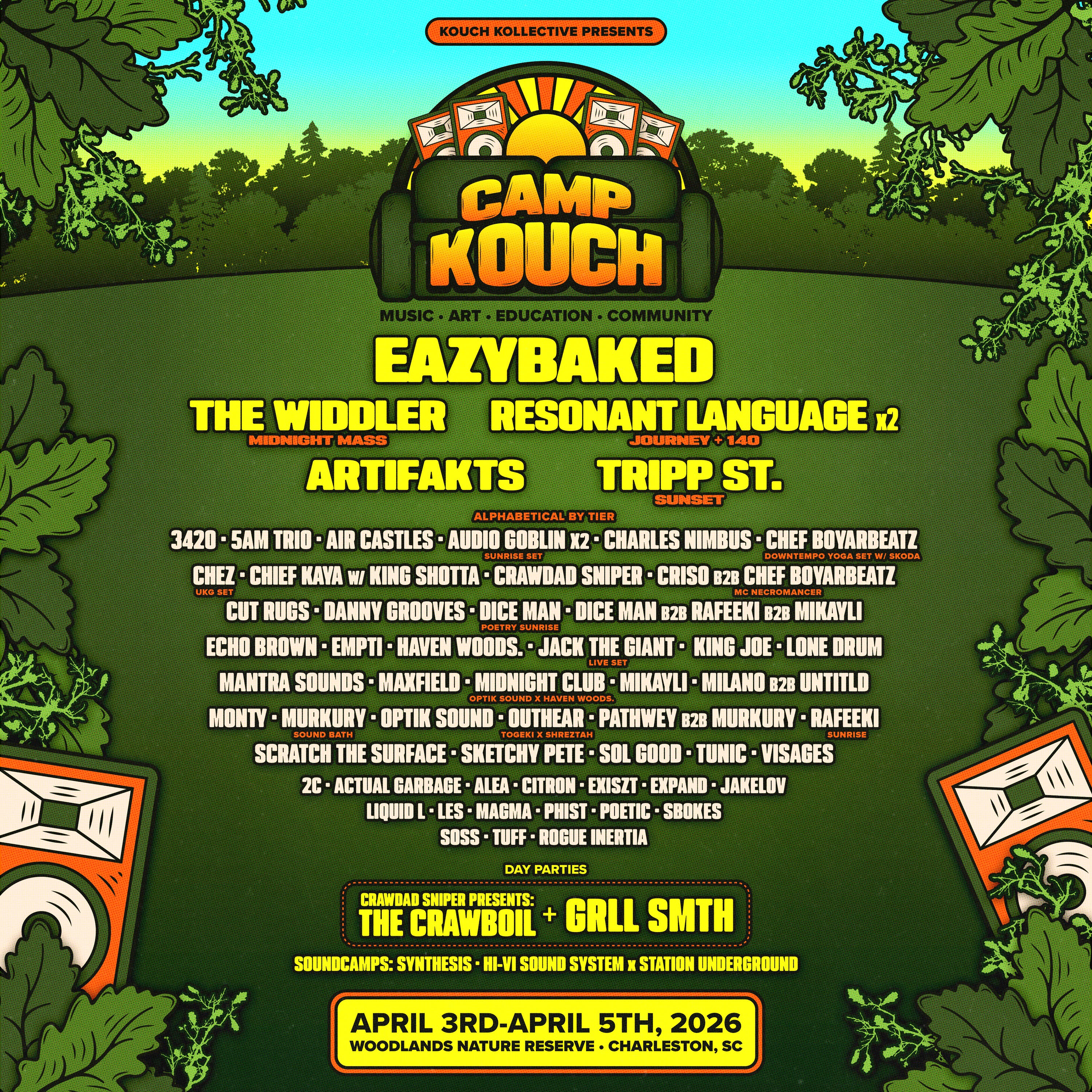 Camp Kouch 2026 - Discount Code "RAVEFAM"