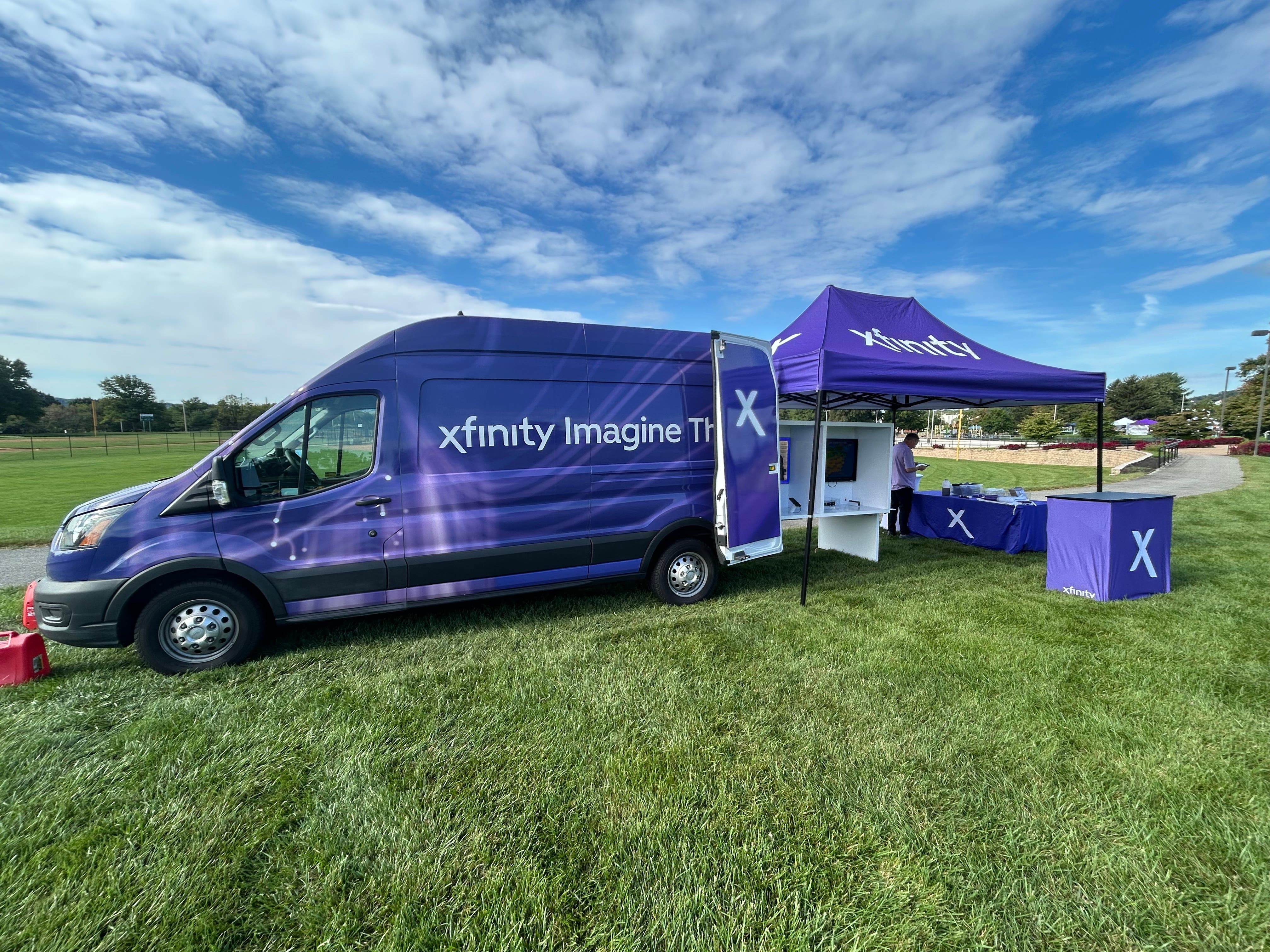 Shop Xfinity Internet, Mobile, Security and Entertainment Solutions at the Berwick Riverfest