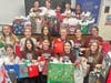 In honor of Jesus’ Birthday, the Student Council collected donations and put birthday bags together for My Joyful Heart