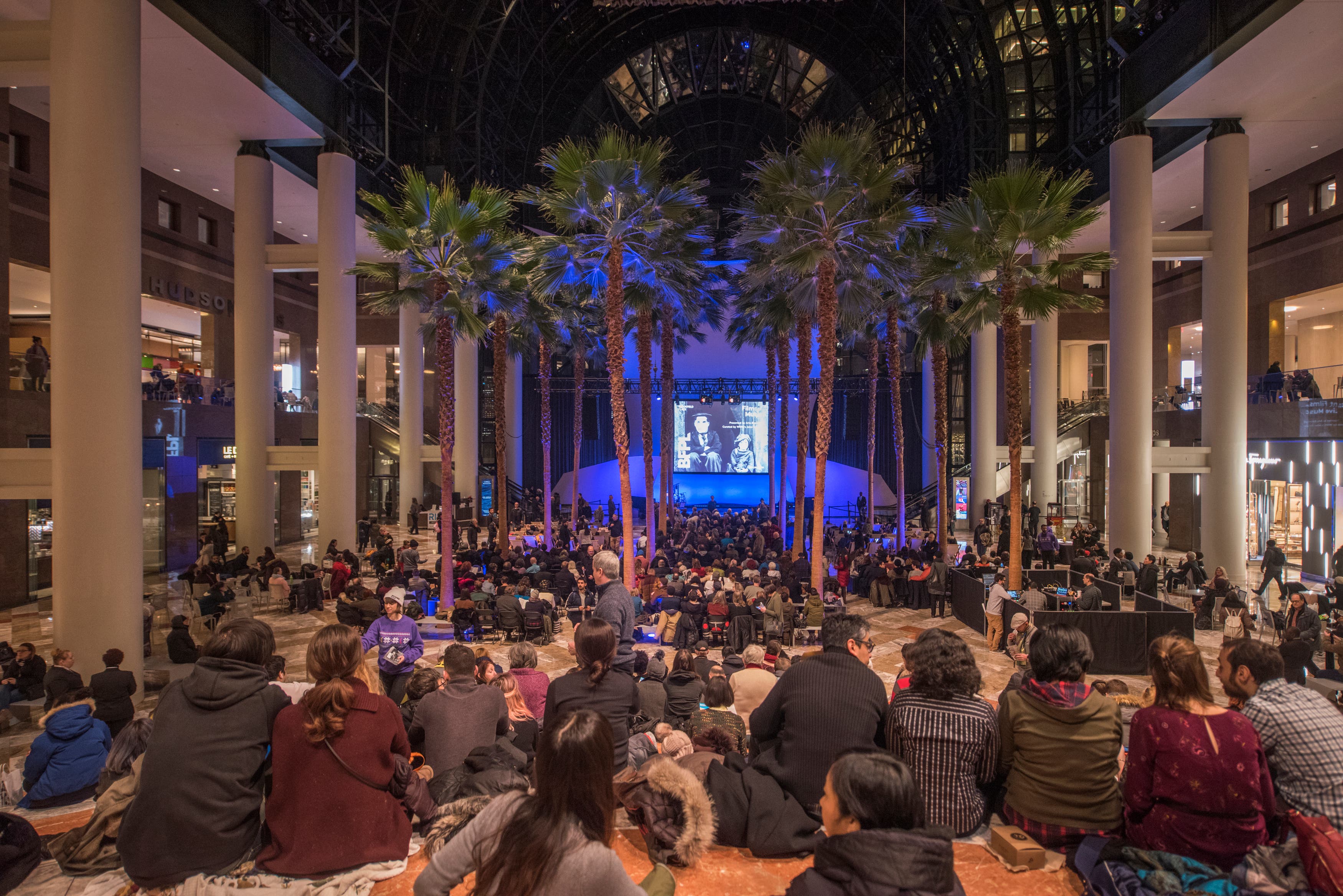 Movies Under the Palms at Brookfield Place