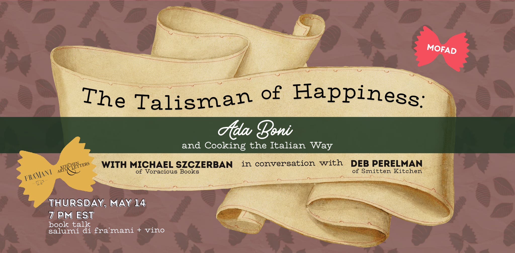 The Talisman of Happiness: Ada Boni and Cooking the Italian Way