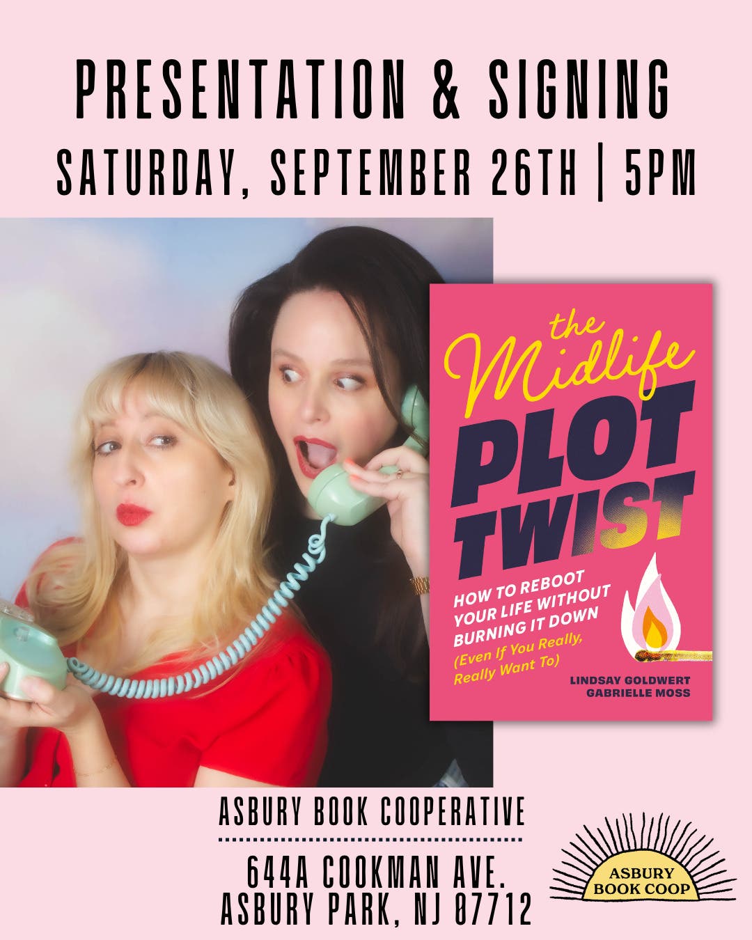 Author Event: The Midlife Plot Twist by Lindsay Goldwert & Gabrielle Moss