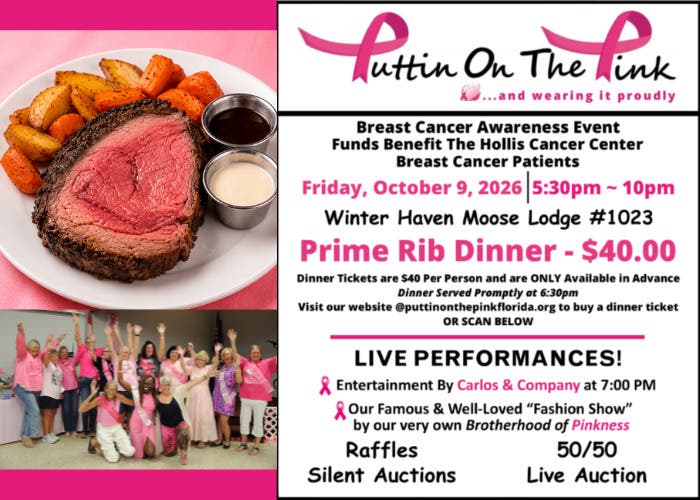  11th Annual Puttin On The Pink Breast Cancer Fundraiser