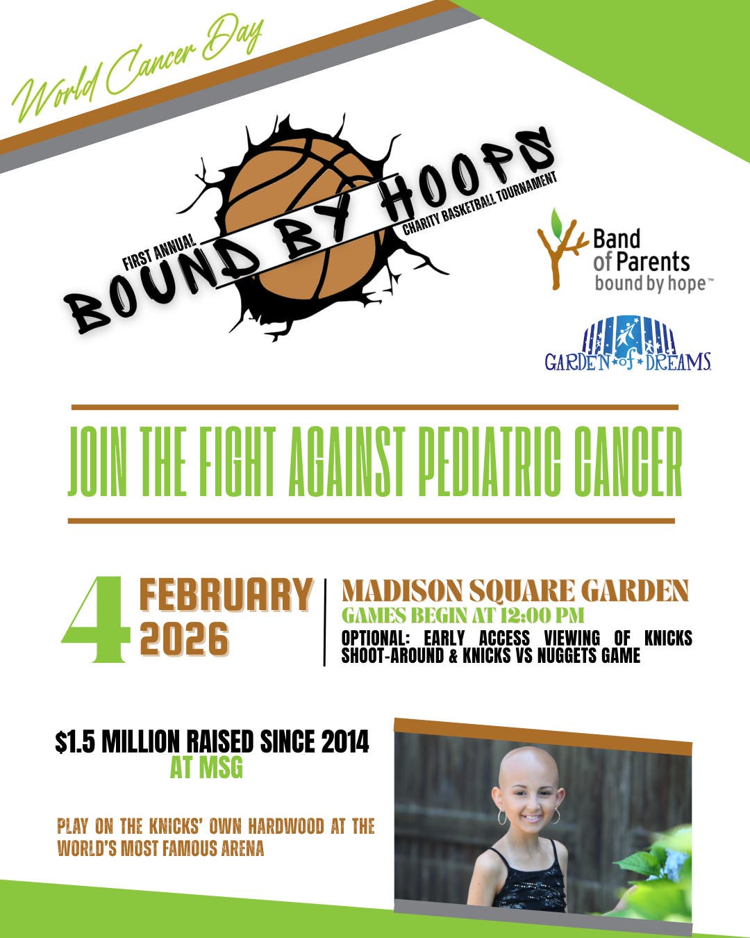 Bound by Hoops 2026 Supporting Band of Parents