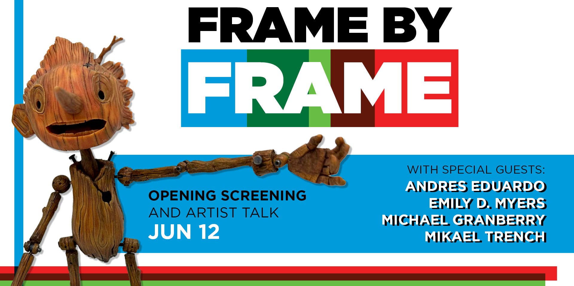 Frame by Frame: Opening Screening and Artist Talk