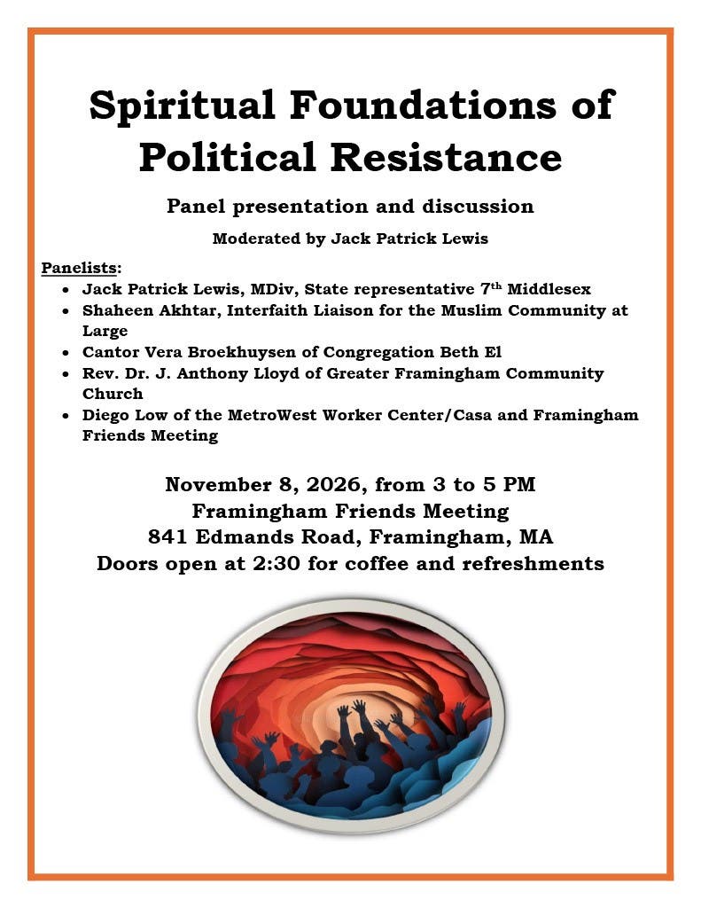 Forum: Spiritual Foundations of Political Resistance