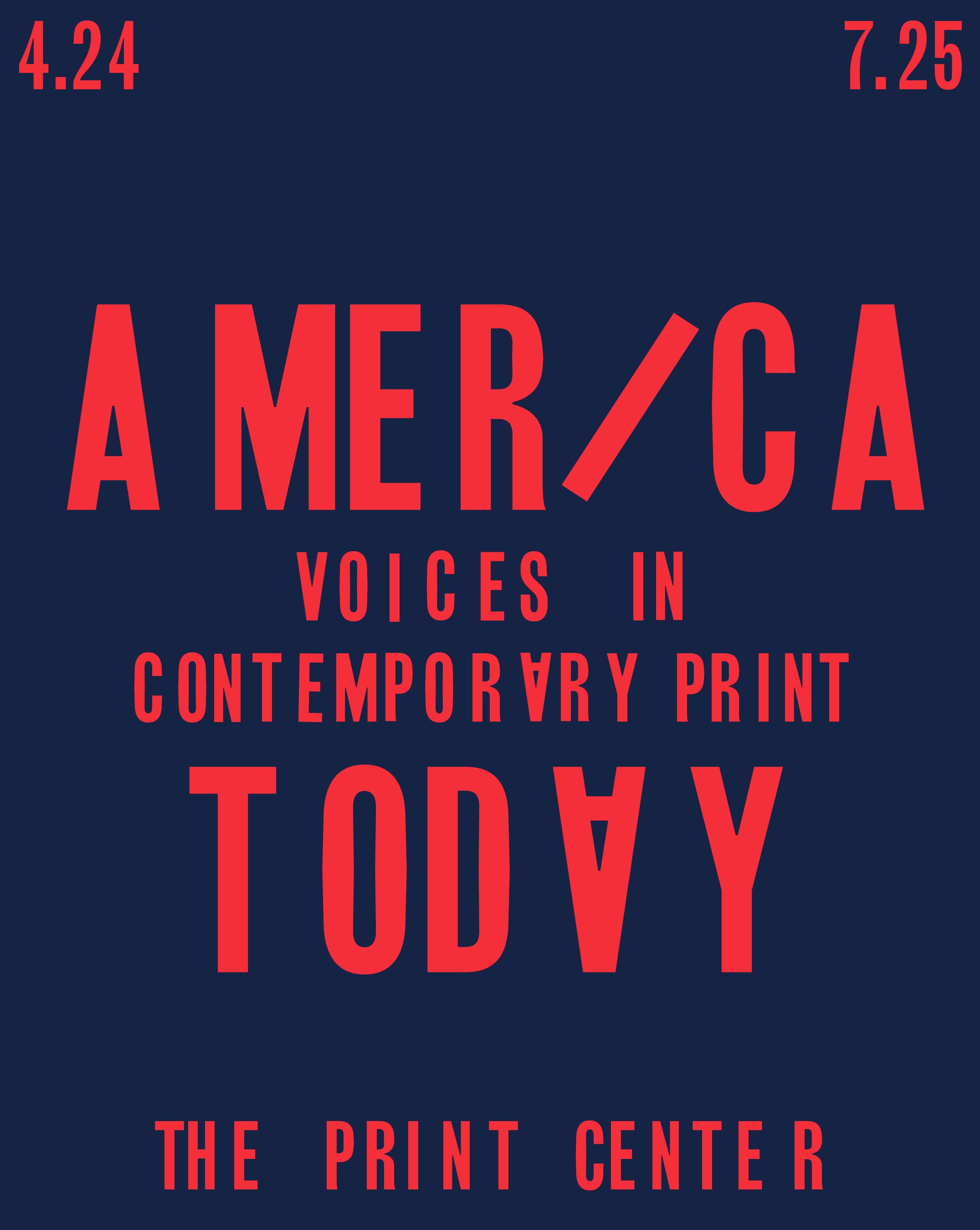 Gallery Talk + Opening Reception for “America Today”
