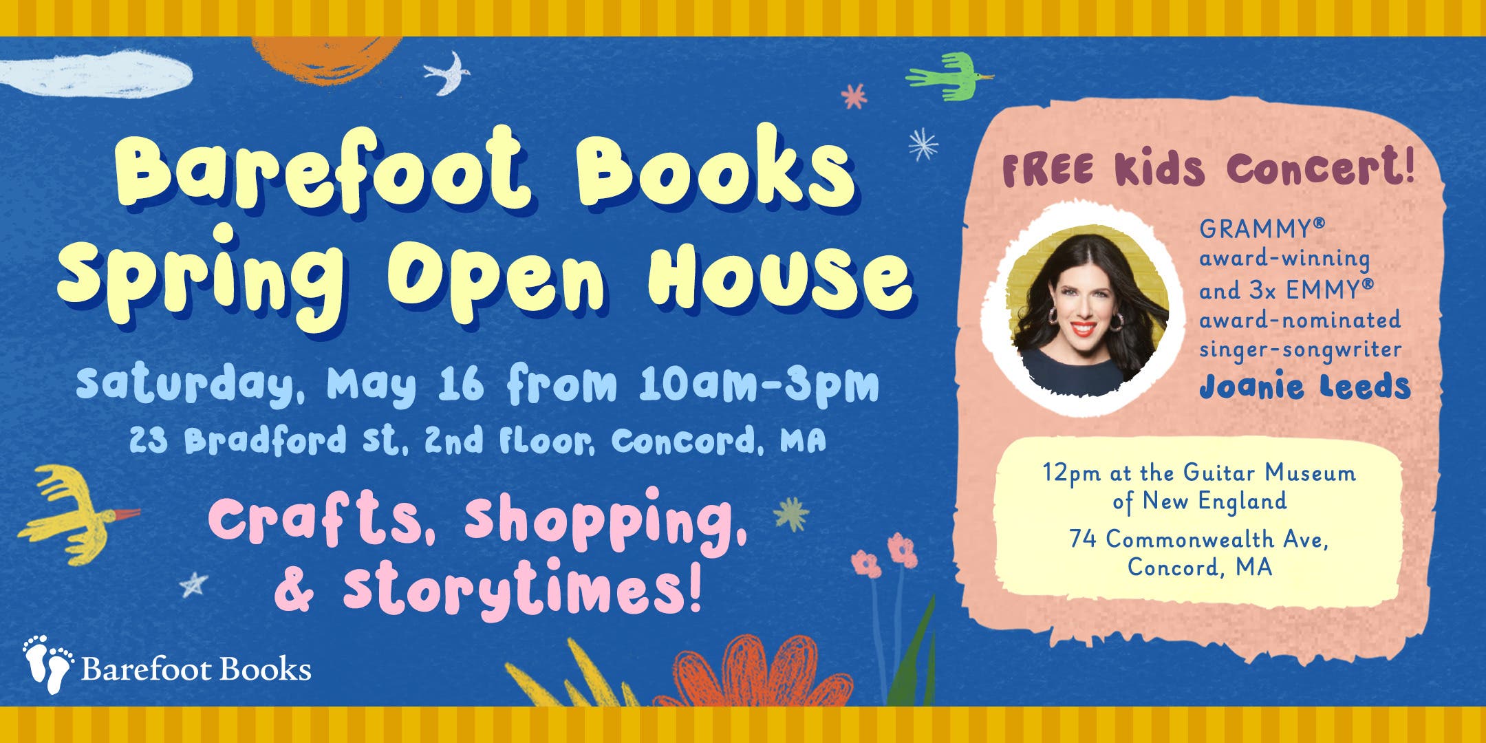 Barefoot Books Spring Open House