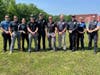 Regional law enforcement at drone training