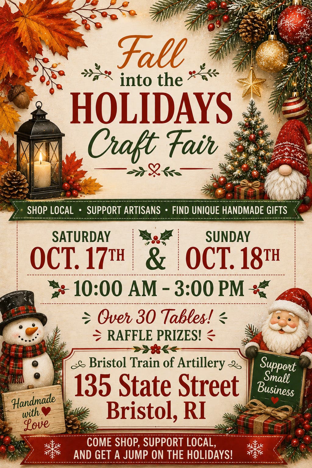 Fall Into The Holidays Craft Fair
