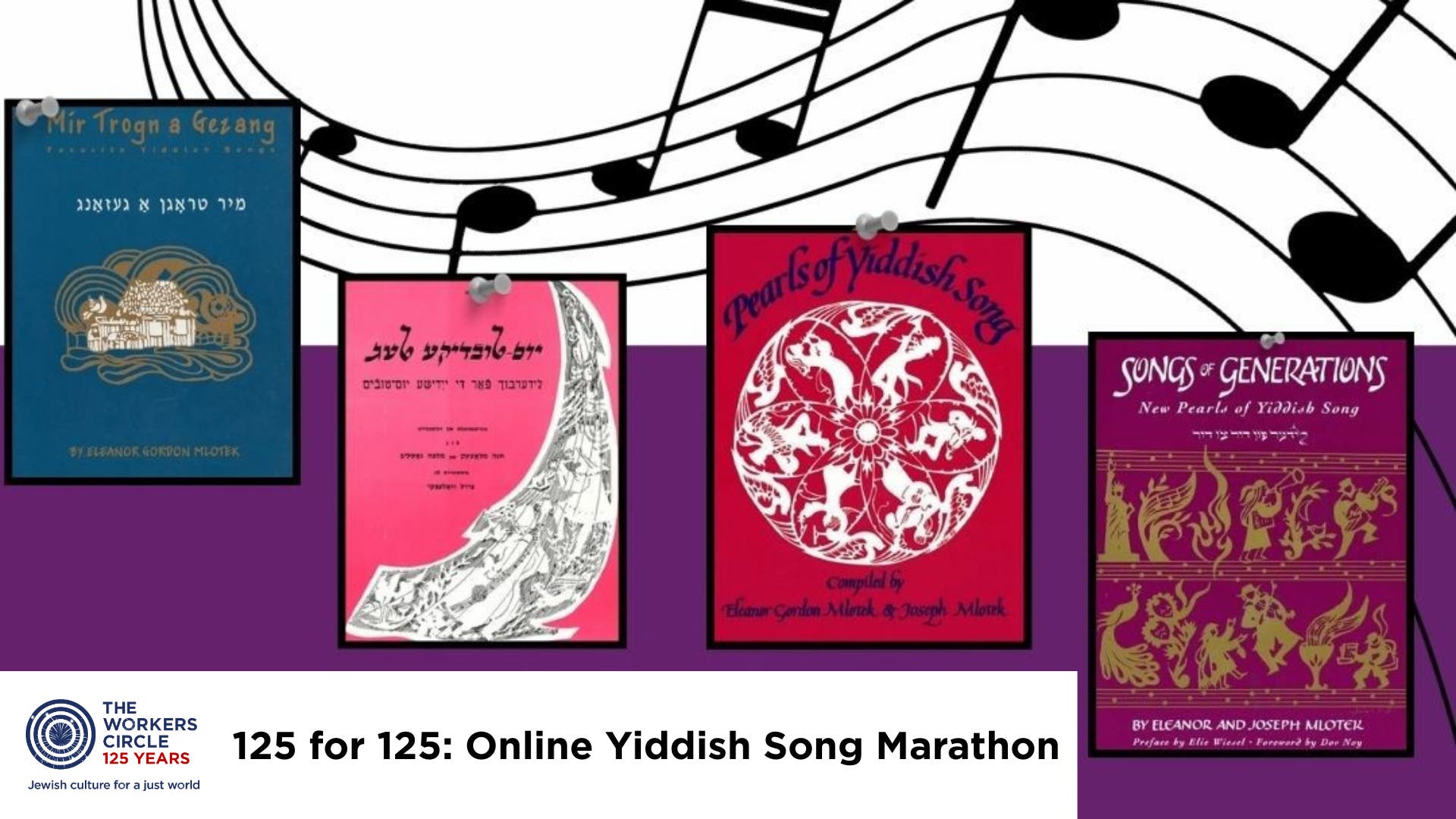 125 for 125: Online Yiddish Song Marathon