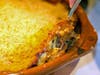Housemade Moussaka at Prairie Grass Cafe for Easter Brunch