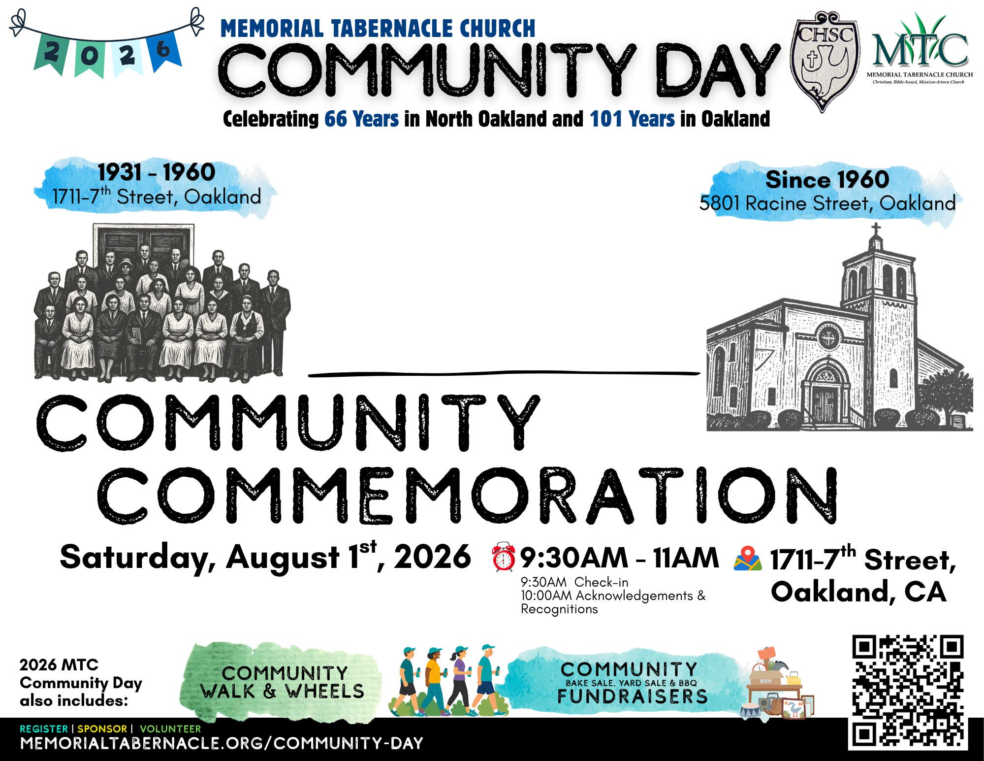 Community Commemoration at 2026 MTC Community Day