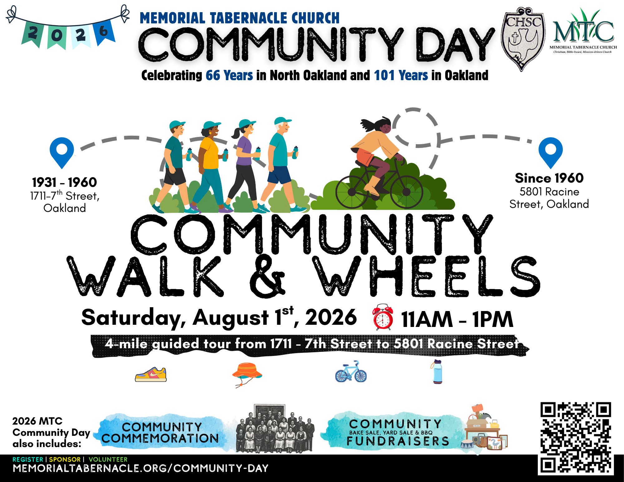 Community Walk & Wheels at 2026 MTC Community Day