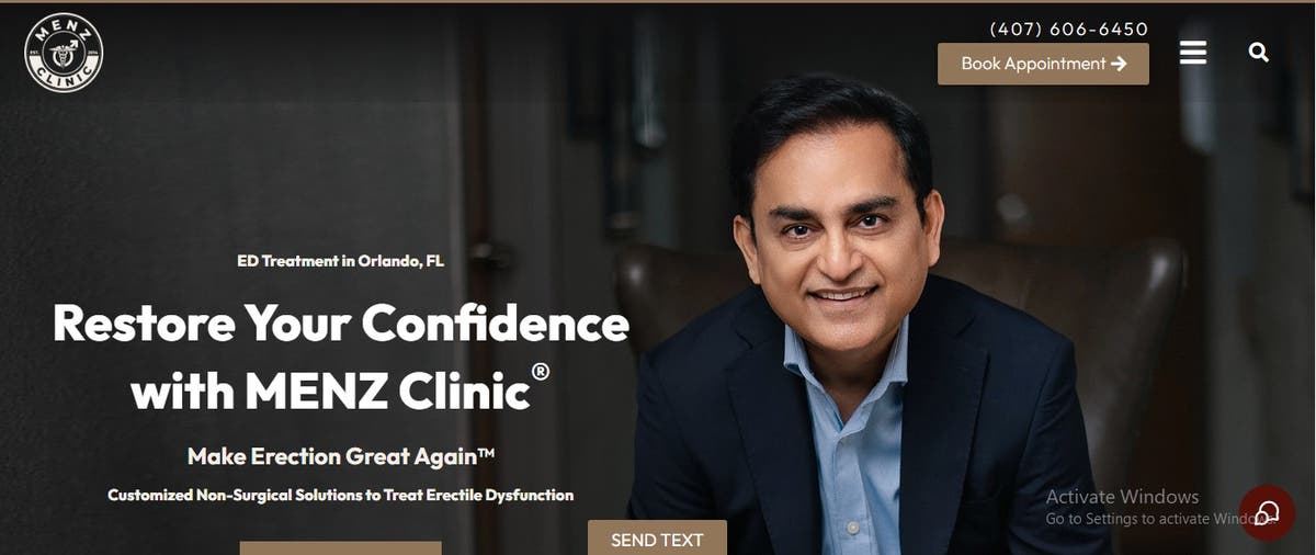 MENZ Clinic in Orlando, FL. For Sexual Welness & Aesthetics.