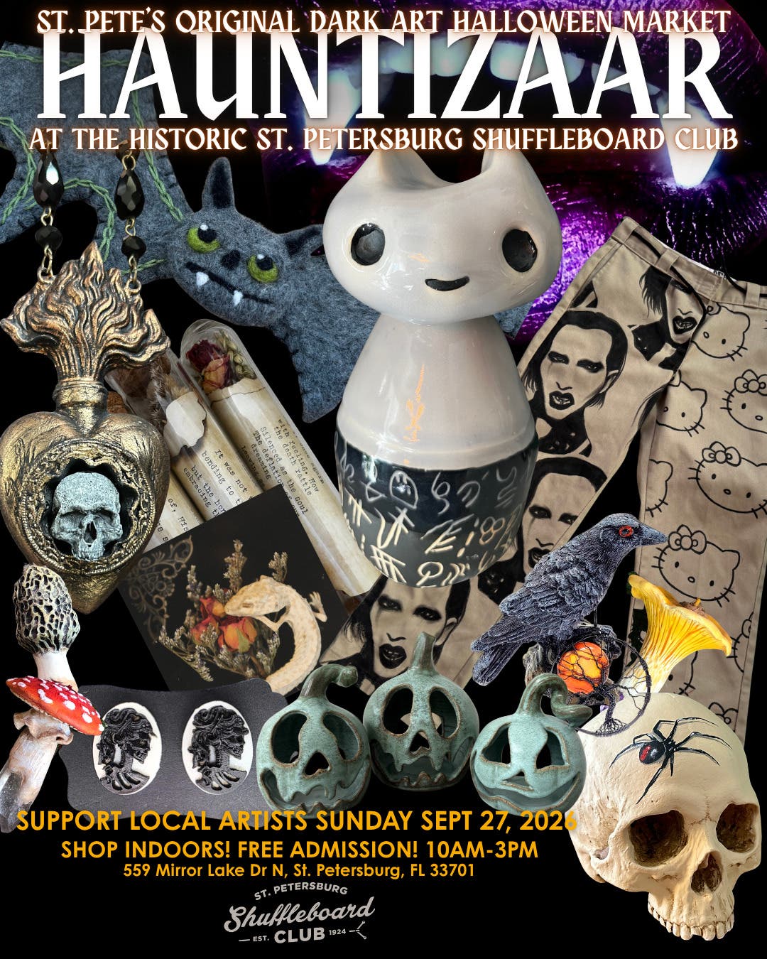 HAUNTIZAAR Halloween Arts Bazaar