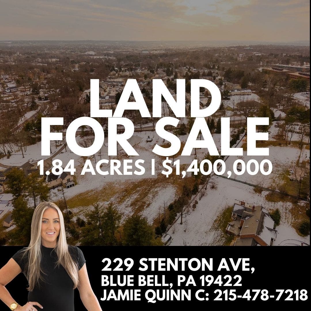 Land For Sale in Blue Bell, PA